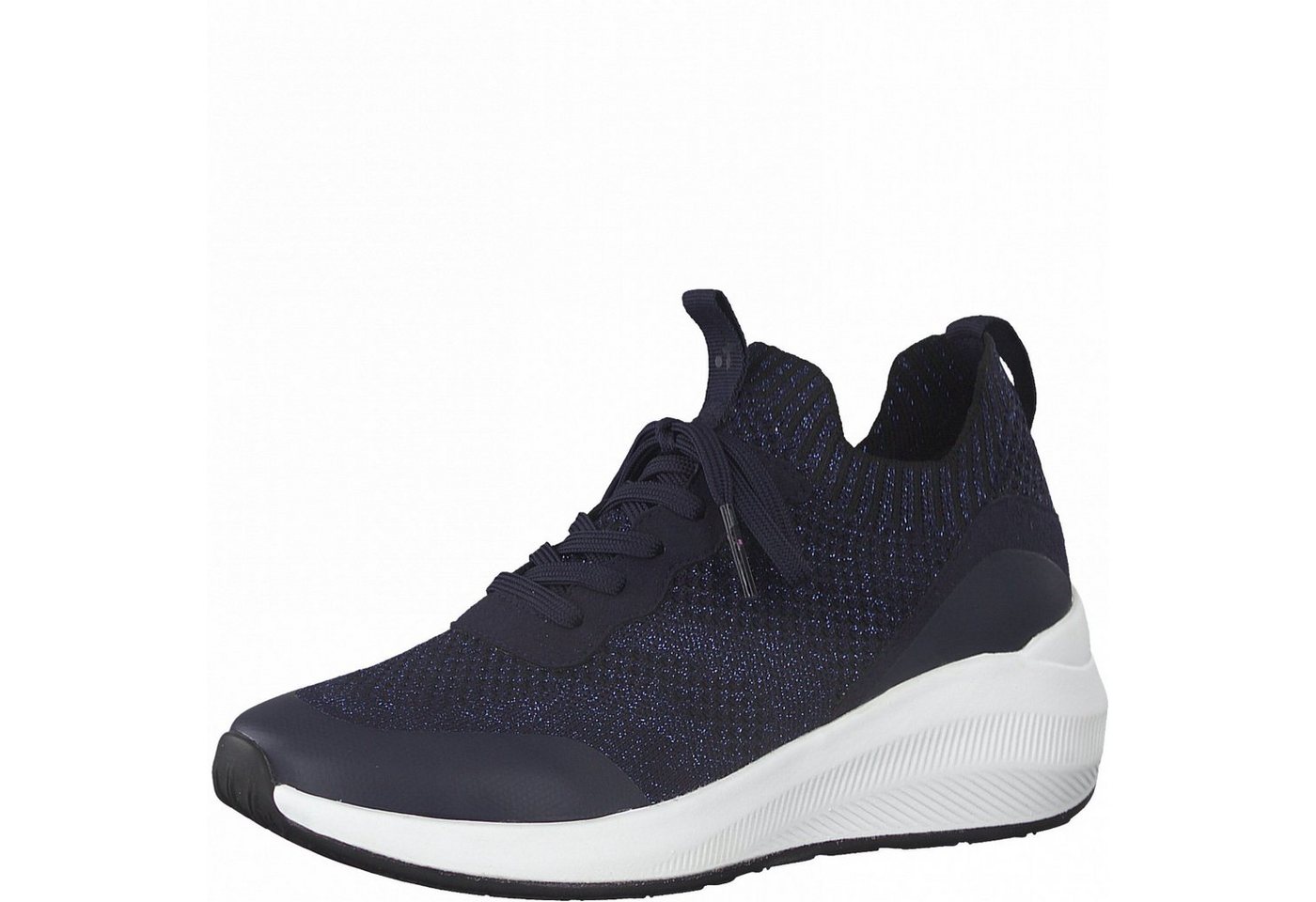 Tamaris TAMARIS Damen Sneaker 1-23758-26-824 navy metallic / blau Sneaker von Tamaris