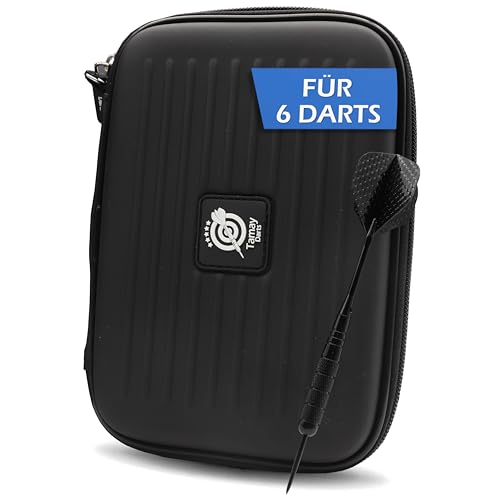 Darttasche Premium I Optimaler halt für 6 Steeldarts oder Softdarts I Dart Tasche zum Schutz Ihrer Dartpfeile I Hard-Case Dart Wallet mit vielen Taschen für Flights, Spitzen und weiterem Darts Zubehör Darttasche Premium I Optimaler halt für 6 Steeldarts oder Softdarts I Dart Tasche zum Schutz Ihrer Dartpfeile I Hard-Case Dart Wallet mit vielen Taschen für Flights, Spitzen und weiterem Darts Zubehör von Tamay