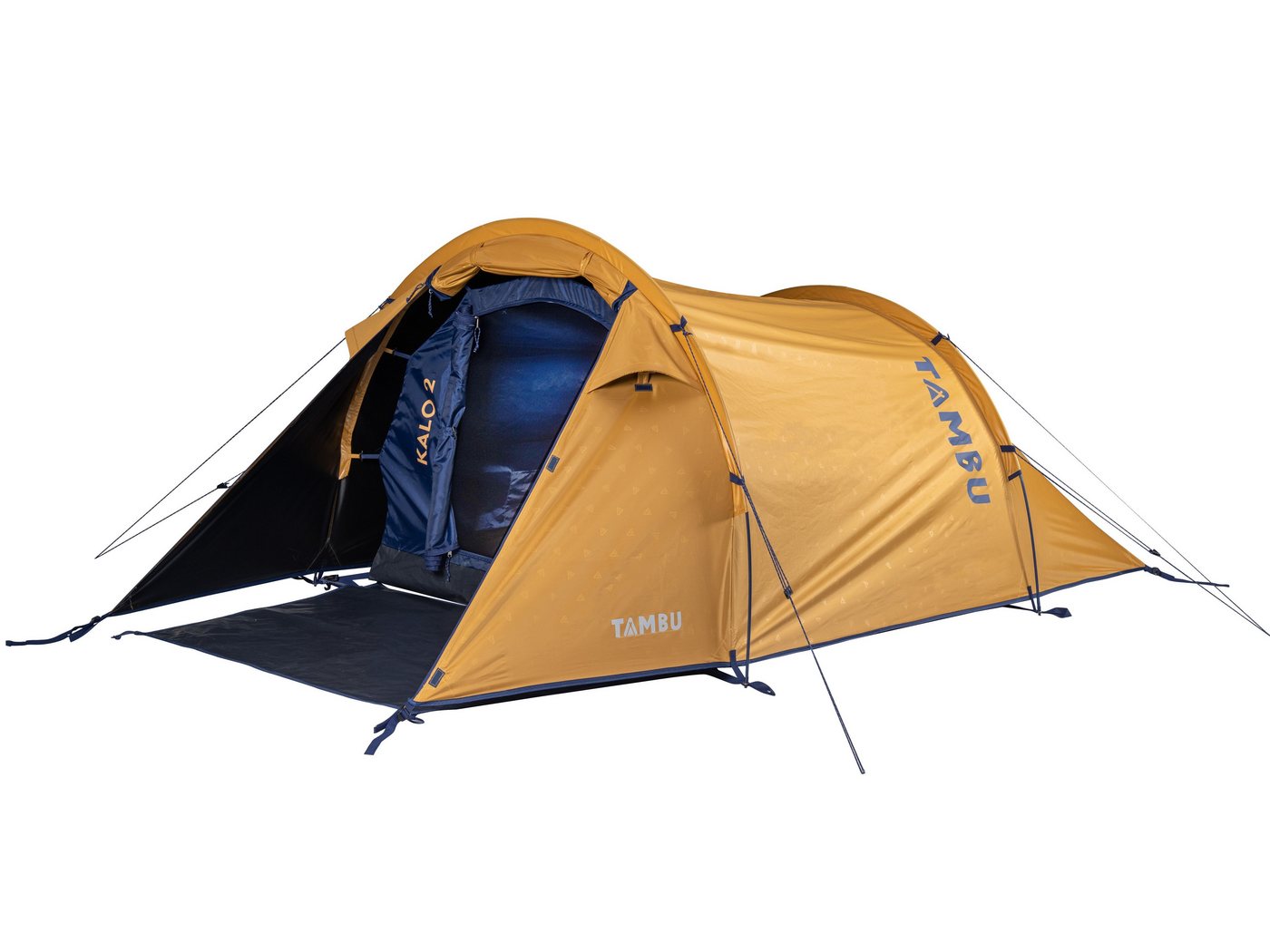 Tambu Tunnelzelt TAMBU - KALO 2 - Trekkingzelt, Personen: 2, 100 % recycelter Polyester, PFC-Frei, Black-Sky Tambu Tunnelzelt TAMBU - KALO 2 - Trekkingzelt, Personen: 2, 100 % recycelter Polyester, PFC-Frei, Black-Sky von Tambu