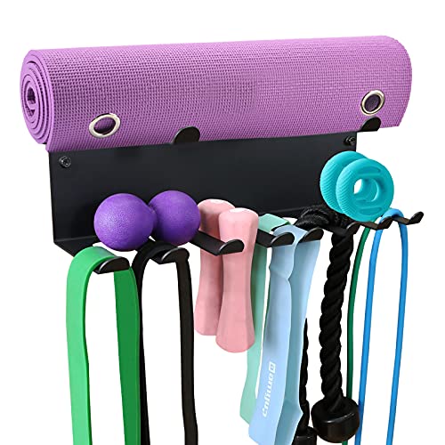 Tamisom Mehrzweck-Aufbewahrungsregal mit 2 Ebenen für Fitnessbänder, Widerstandsbänder, Gurte, Springseile, Schaumstoffrollen, Ketten, Gewichtsgürtel, Werkzeuge - Modern, Metall Tamisom Mehrzweck-Aufbewahrungsregal mit 2 Ebenen für Fitnessbänder, Widerstandsbänder, Gurte, Springseile, Schaumstoffrollen, Ketten, Gewichtsgürtel, Werkzeuge - Modern, Metall von Tamisom