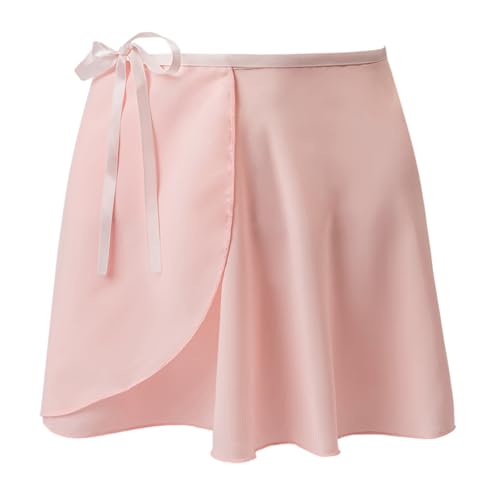 Tancefair Ballettrock Mädchen Wickelrock Tanz Rock Chiffon Wickelrock mit Verstellbarer Taillenbindung für Mädchen und Damen Tancefair Ballettrock Mädchen Wickelrock Tanz Rock Chiffon Wickelrock mit Verstellbarer Taillenbindung für Mädchen und Damen von Tancefair