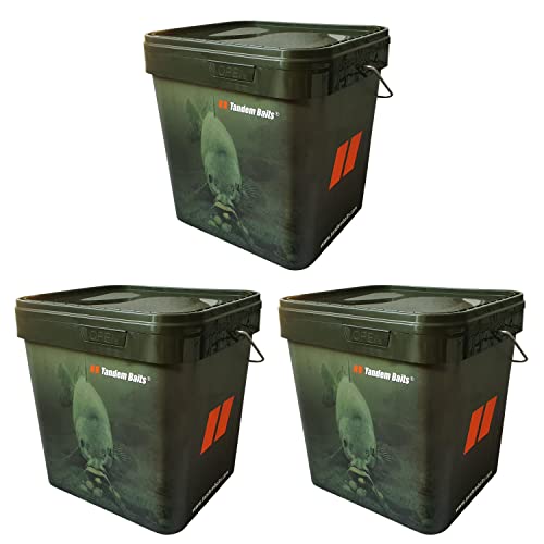 Tandem Baits Angeleimer Angel Zubehör Karpfenköder Angelköder Eimer Behälter 3-er Set 17 L Tandem Baits Angeleimer Angel Zubehör Karpfenköder Angelköder Eimer Behälter 3-er Set 17 L von Tandem Baits