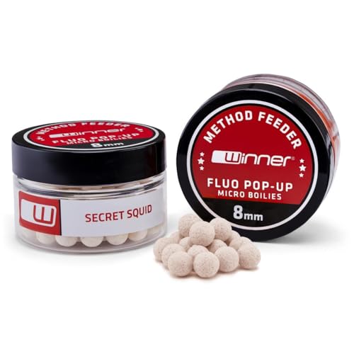 Tandem Baits Method Feeder Fluo Pop-up 8mm Heimlicher Tintenfisch Karpfen-Köder | Karpfen Angeln ohne Mühe | Köder zum Große-Fische-Angeln | Karpfenzubehör für Profis & Hobby-Angler Tandem Baits Method Feeder Fluo Pop-up 8mm Heimlicher Tintenfisch Karpfen-Köder | Karpfen Angeln ohne Mühe | Köder zum Große-Fische-Angeln | Karpfenzubehör für Profis & Hobby-Angler von Tandem Baits