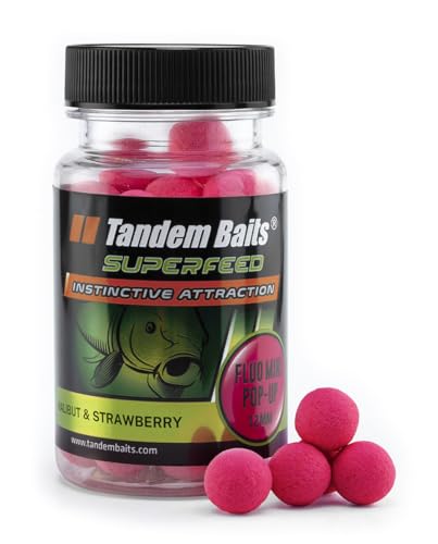 Tandem Baits SuperFeed Diffusion Mini Fluo Pop-Up Karpfen-Pop-Ups | Karpfen Angeln ohne Mühe | Köder zum Große-Fische-Angeln | Karpfenzubehör für Profis & Hobby-Angler von Tandem Baits