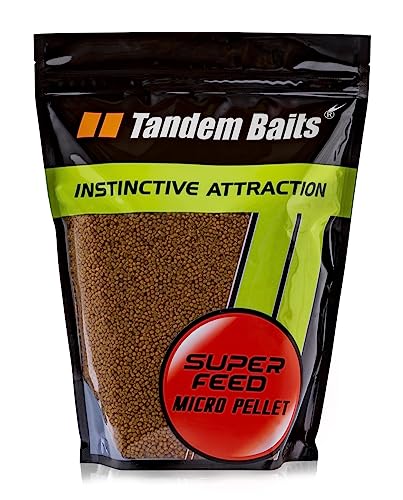 Tandem Baits SuperFeed Micro Pellet Coco Vanilla Karpfen-Pellets | Pellets für Karpfen Angeln ohne Mühe | Köder zum Große-Fische-Angeln | Karpfenzubehör für Profis & Hobby-Angler 2mm 1 kg von Tandem Baits