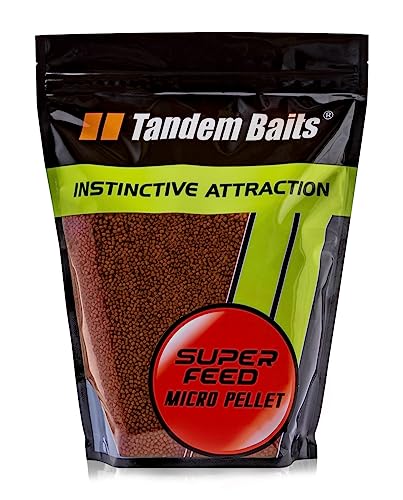 Tandem Baits SuperFeed Micro Pellet Fruit Beast Karpfen-Pellets | Pellets für Karpfen Angeln ohne Mühe | Köder zum Große-Fische-Angeln | Karpfenzubehör für Profis & Hobby-Angler 2mm 1 kg von Tandem Baits