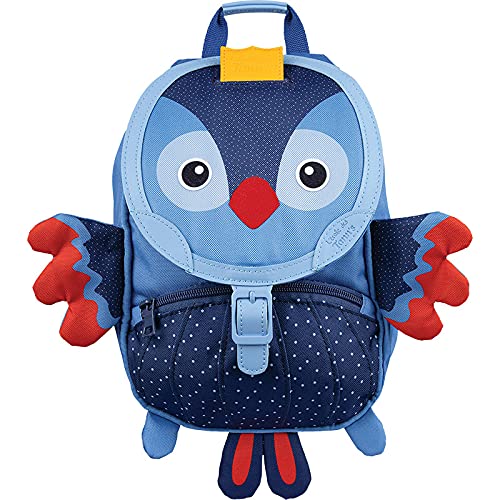 L'Ecole, Blau/Rot, Petit sac à DOS de 18,50 cm, Die Eule L'Ecole, Blau/Rot, Petit sac à DOS de 18,50 cm, Die Eule von Tann's