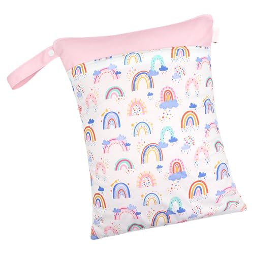 Nasse Badetasche, Nasse Trockentasche - 2 Reißverschlusstaschen, wasserdichter Beutel, Wickeltaschen-Organizer | Wiederverwendbare Schwimm-Yoga-Sporttasche, tragbare Reisetasche für schmutzige Kleidun Nasse Badetasche, Nasse Trockentasche - 2 Reißverschlusstaschen, wasserdichter Beutel, Wickeltaschen-Organizer | Wiederverwendbare Schwimm-Yoga-Sporttasche, tragbare Reisetasche für schmutzige Kleidun von Tanxemery