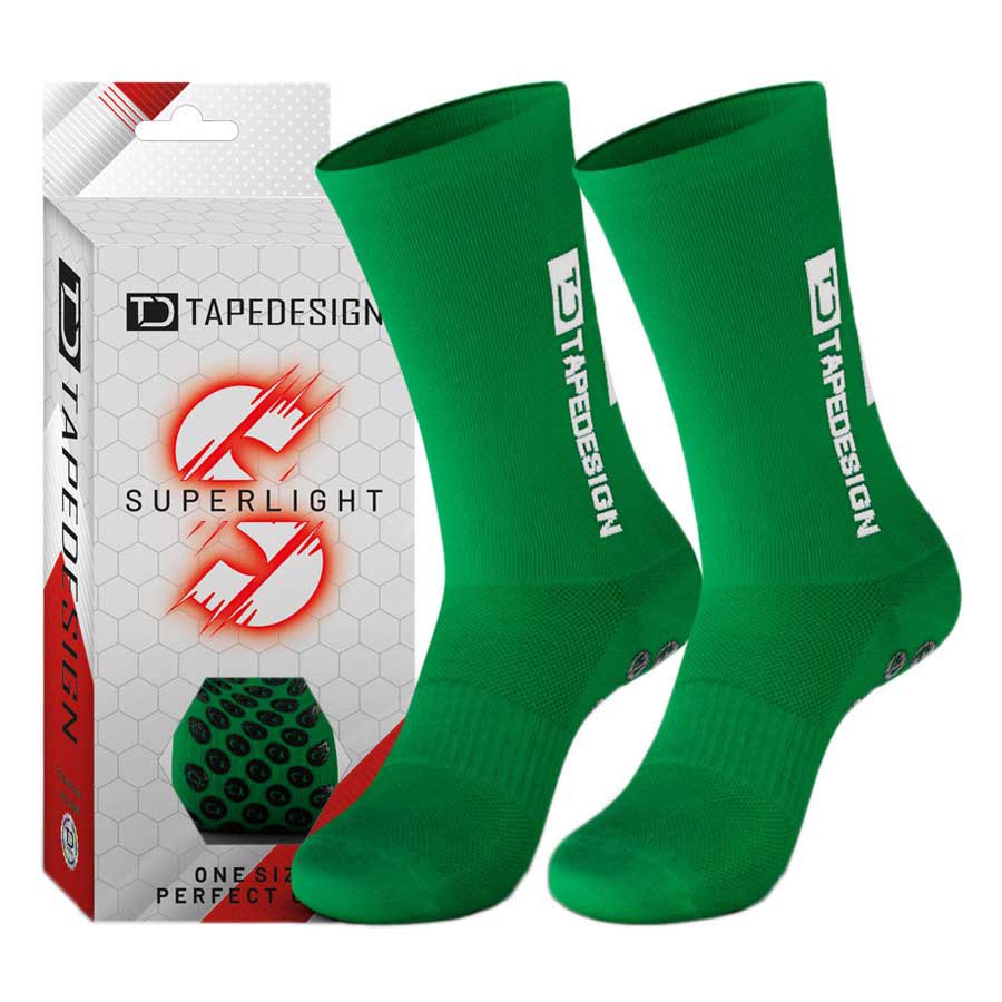 Tape Design Superlight Non-slip Socks Grün EU 37-48 Mann von Tape Design