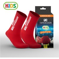 TAPEDESIGN Allround Socks Antirutschsocken Kinder 005 - rot TAPEDESIGN Allround Socks Antirutschsocken Kinder 005 - rot von TapeDesign