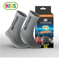 TAPEDESIGN Allround Socks Antirutschsocken Kinder 008 - grau TAPEDESIGN Allround Socks Antirutschsocken Kinder 008 - grau von TapeDesign