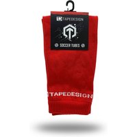 TAPEDESIGN Tubes Fußball Sleeve-Stutzen rot von TapeDesign