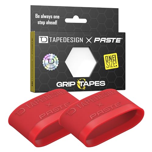 TAPEDESIGN – Schienbeinschonerhalter Grip Tapes aus Silikon, Fußball Männer, Frauen, Rot - Halterung für Fussball Stutzen, Stutzentape TAPEDESIGN – Schienbeinschonerhalter Grip Tapes aus Silikon, Fußball Männer, Frauen, Rot - Halterung für Fussball Stutzen, Stutzentape von Tapedesign