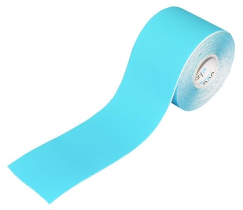 Tapefactory24 Premium Line Kinesiologie Tape 5cm x 5m blau (6 Rollen) von Tapefactory24