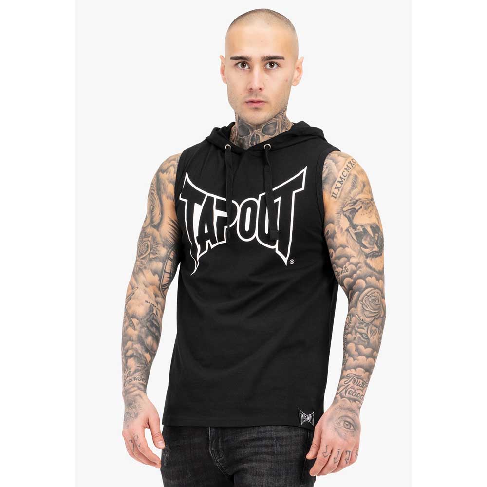 Tapout Alameda Sleeveless Hoodie Schwarz M Mann von Tapout