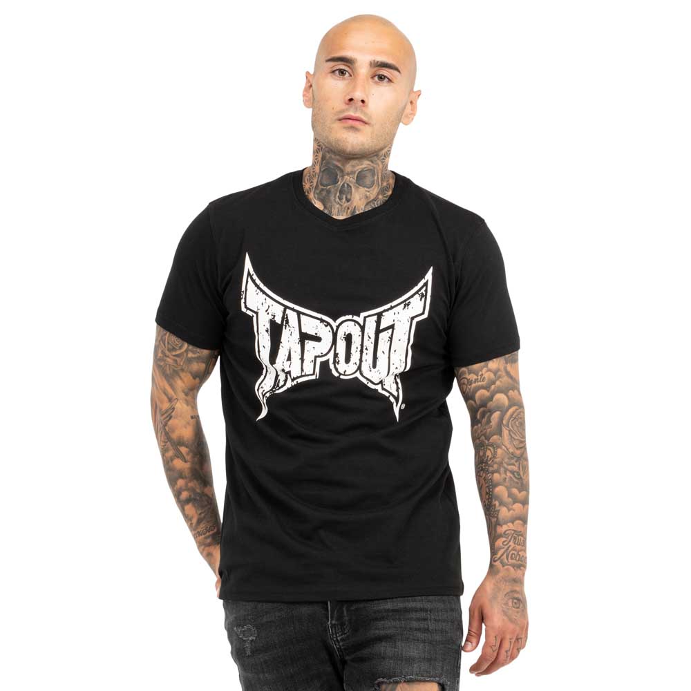 Tapout Amboyn Short Sleeve T-shirt 2 Units Schwarz XL Mann von Tapout