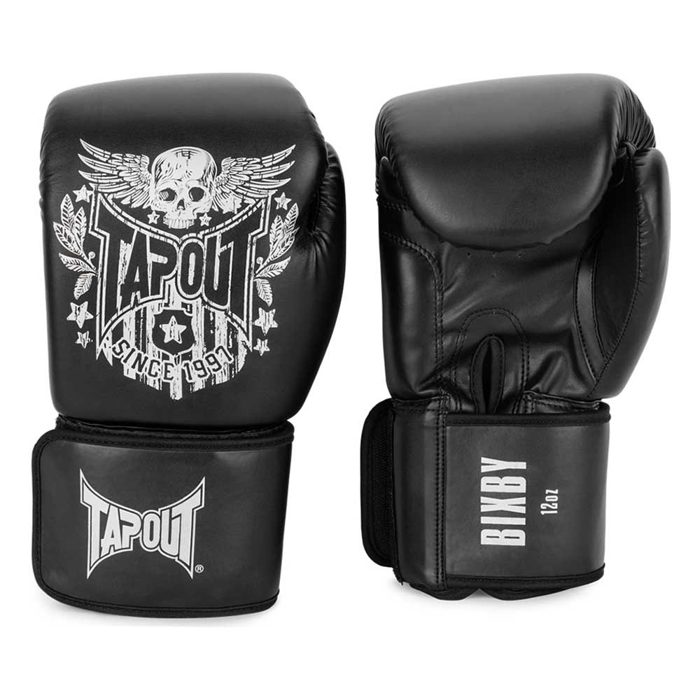 Tapout Bixby Leather Artificial Boxing Gloves Schwarz 10 oz Tapout Bixby Leather Artificial Boxing Gloves Schwarz 10 oz von Tapout