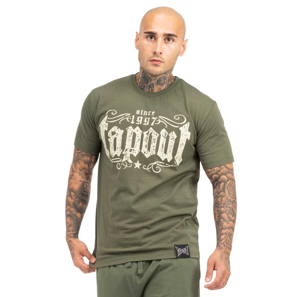 Tapout Crashed Short Sleeve T-shirt Grün 3XL Mann Tapout Crashed Short Sleeve T-shirt Grün 3XL Mann von Tapout