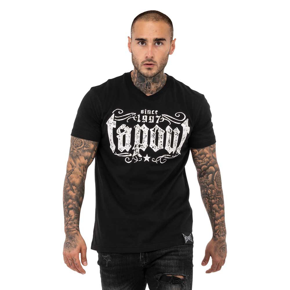 Tapout Crashed Short Sleeve T-shirt Schwarz S Mann von Tapout