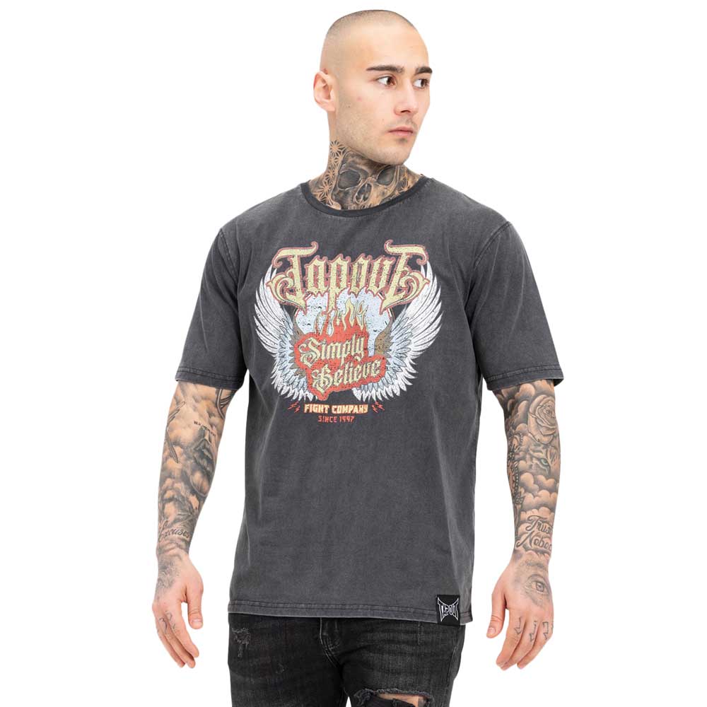 Tapout Dellano Short Sleeve T-shirt Grau 3XL Mann von Tapout