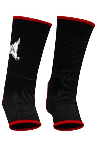 Tapout Fußgelenkschoner (1 Paar) Cambria Black/Red/White L/XL, 960021 von Tapout