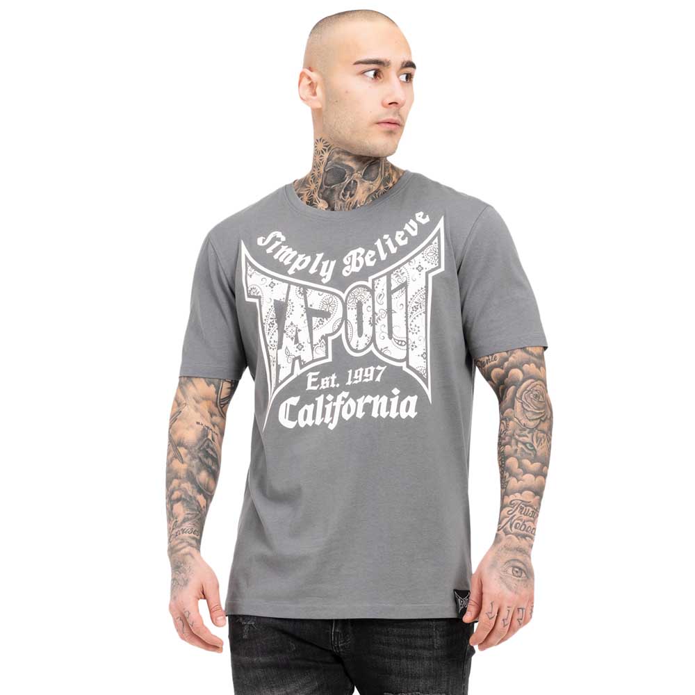 Tapout Haily Be Short Sleeve T-shirt Grau 3XL Mann Tapout Haily Be Short Sleeve T-shirt Grau 3XL Mann von Tapout