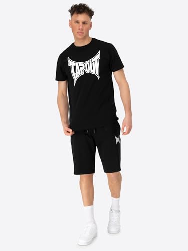 Tapout Herren T-Shirt & Shorts Set normale Passform FALLON, Black, 3XL Tapout Herren T-Shirt & Shorts Set normale Passform FALLON, Black, 3XL von Tapout