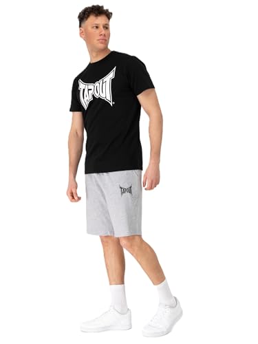 Tapout Herren T-Shirt & Shorts Set normale Passform WALKER, Black/Marl Grey, L Tapout Herren T-Shirt & Shorts Set normale Passform WALKER, Black/Marl Grey, L von Tapout