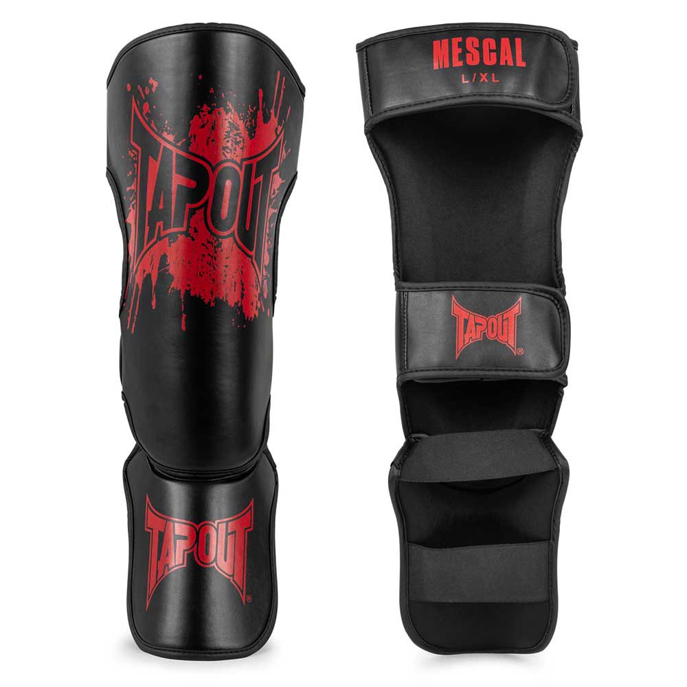 Tapout Mescal Shin Guards Schwarz L-XL von Tapout