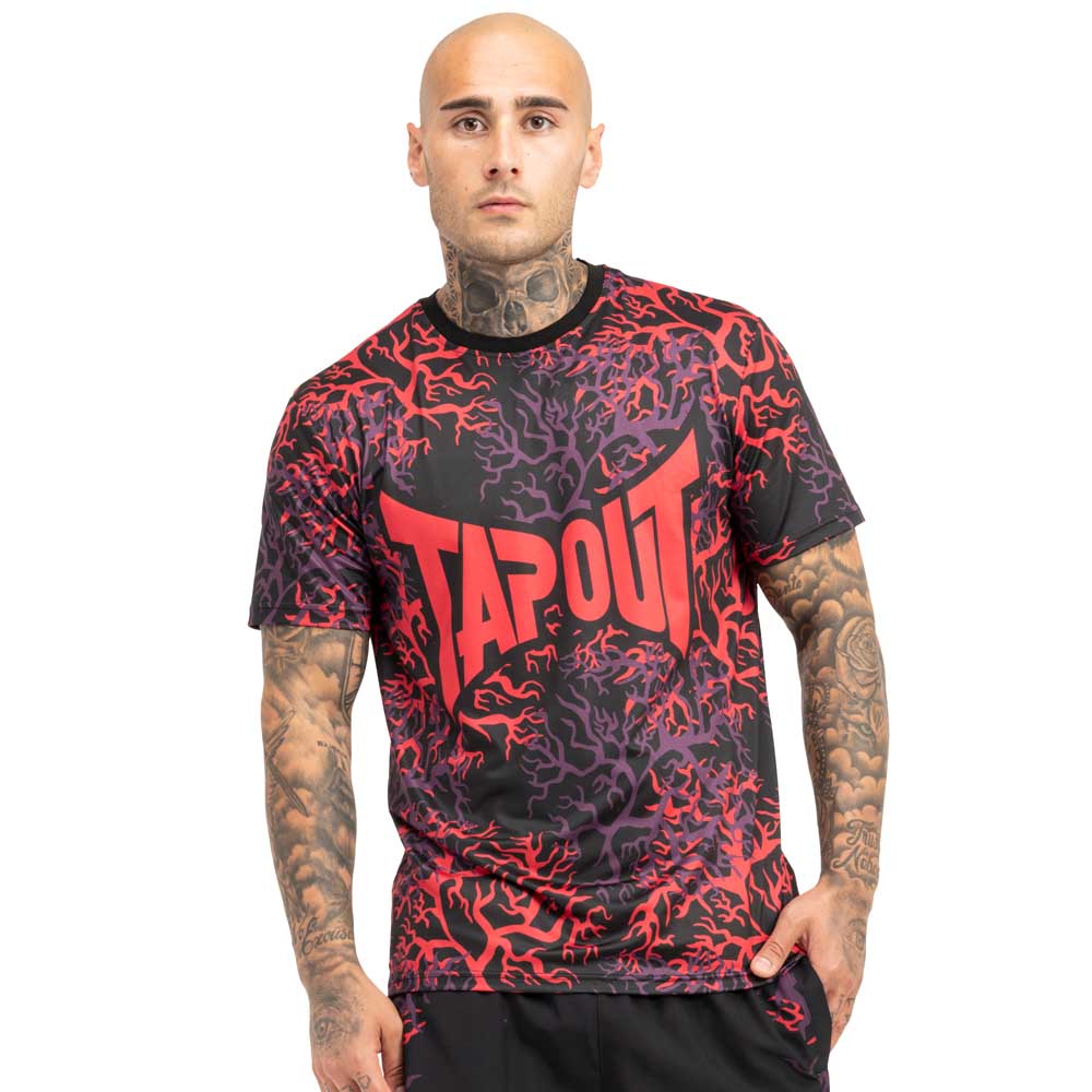 Tapout Rootstock Short Sleeve T-shirt Rot 2XL Mann von Tapout