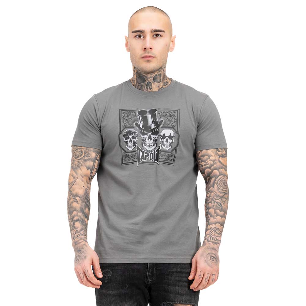 Tapout Skull Short Sleeve T-shirt Grau M Mann Tapout Skull Short Sleeve T-shirt Grau M Mann von Tapout