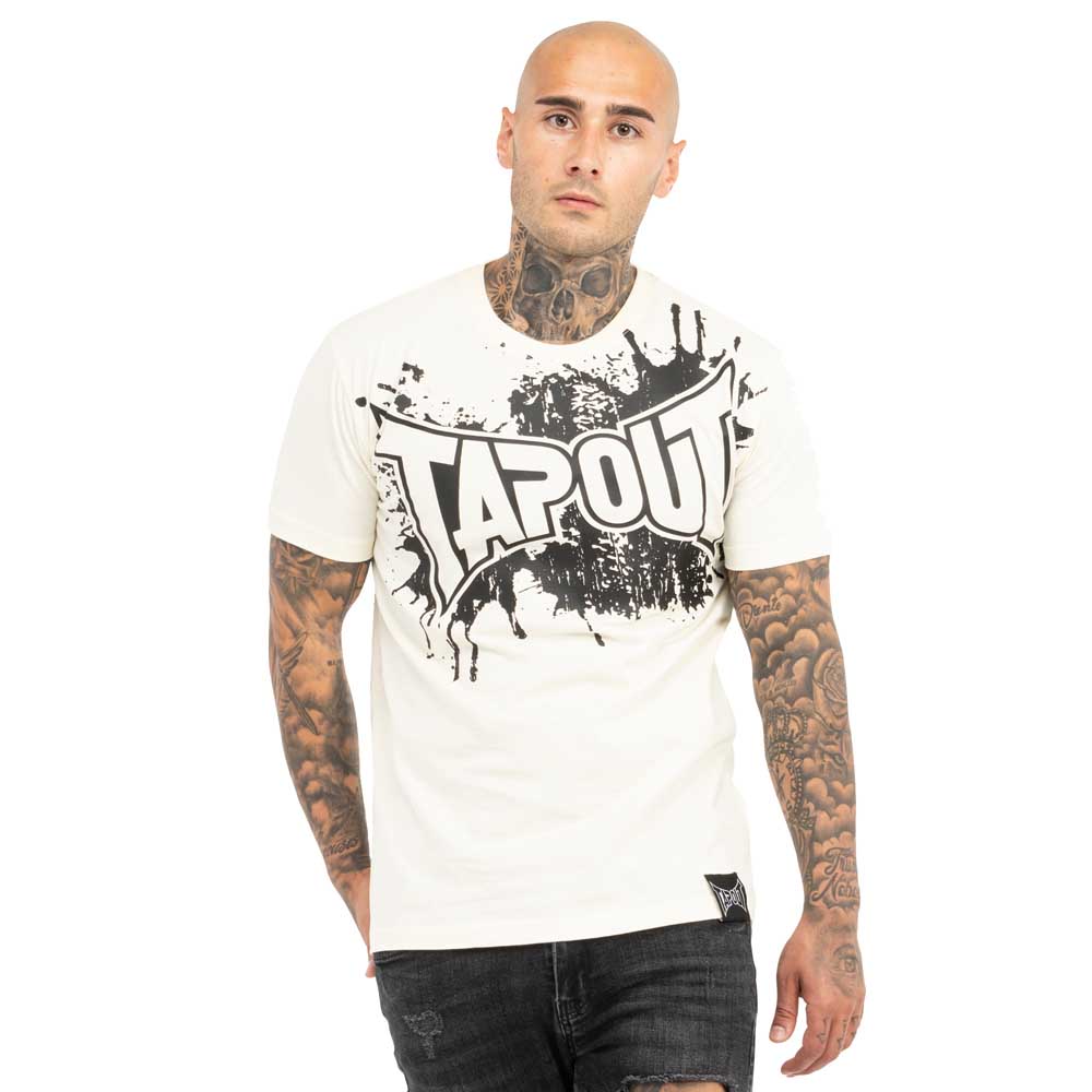 Tapout Splashed Short Sleeve T-shirt Beige M Mann Tapout Splashed Short Sleeve T-shirt Beige M Mann von Tapout