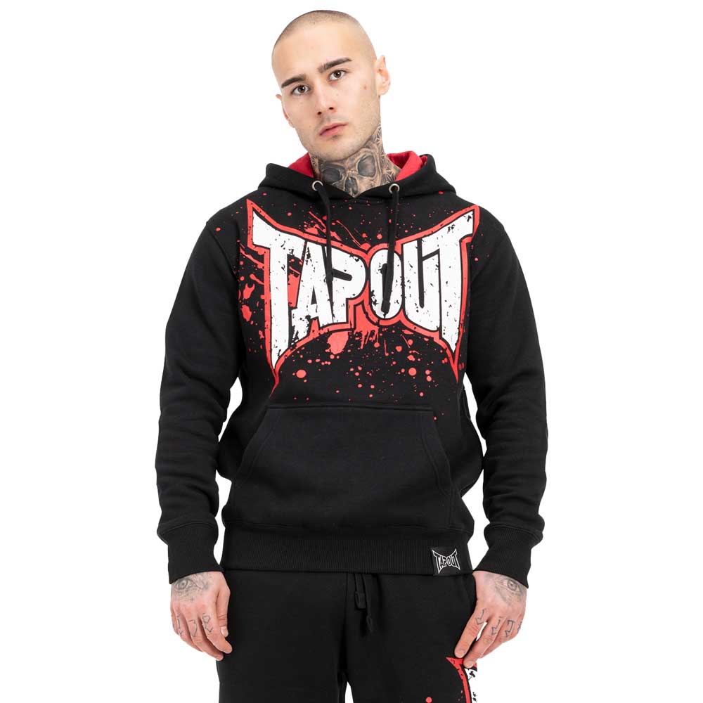 Tapout Splashing Hoodie Hoodie Schwarz S Mann Tapout Splashing Hoodie Hoodie Schwarz S Mann von Tapout