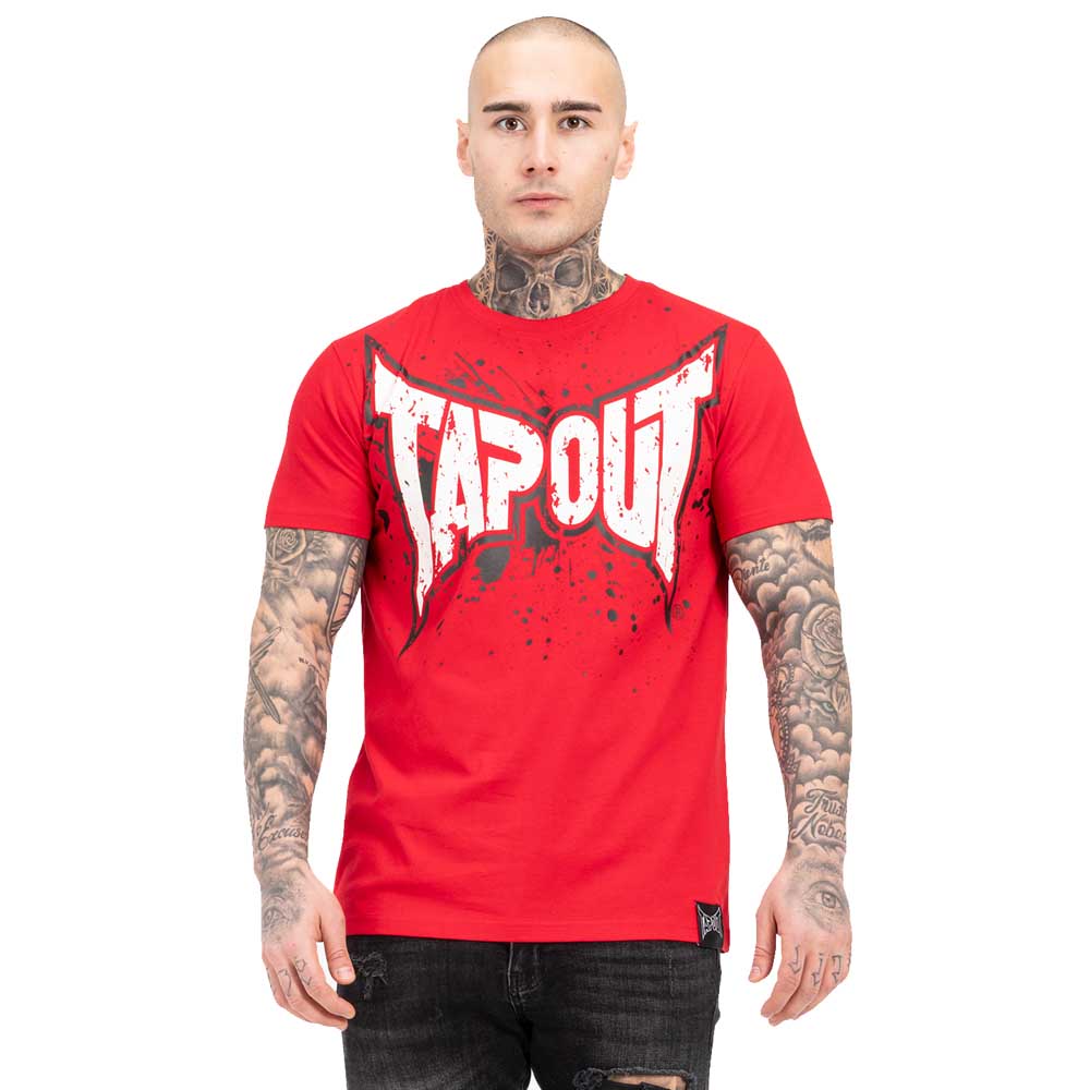 Tapout Splashing Short Sleeve T-shirt Rot 2XL Mann Tapout Splashing Short Sleeve T-shirt Rot 2XL Mann von Tapout