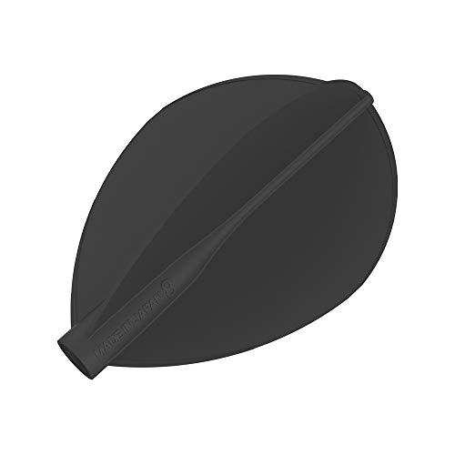 8 Flight Schwarze Teardrop Shape Pro Dart Flights für Dartpfeile 8 Flight Schwarze Teardrop Shape Pro Dart Flights für Dartpfeile von Target Darts