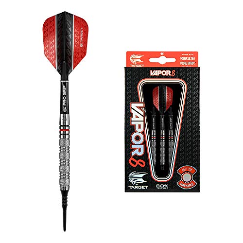 Dartpfeile von Target, Vapor-8, mit weicher Spitze, 100495, 18G 01 von Target Darts