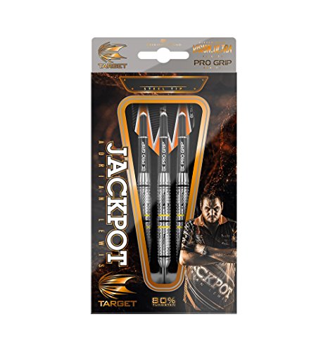 TARGET Adrian Lewis Jackpot 80%, Steeldart 22g, 24g und 26g inkl. 1 Satz Empire®™ Flights (26g) von Target Darts