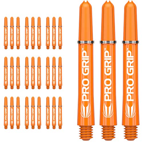 Target Darts 10 x Sätze of Orange Pro Grip Dartschäfte Zwischenzeitlich - 30 Dartschäfte Insgesamt von Target Darts