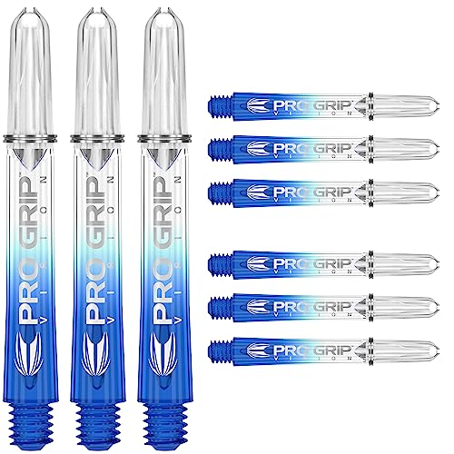 Target Darts 3 x Sätze of Blau Pro Grip Vision Dart Stems Kurt - 9 Dartschäfte Insgesamt von Target Darts