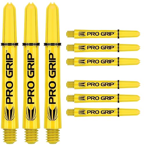Target Darts 3 x Sätze of Gelb Pro Grip Dartschäfte Zwischenzeitlich - 9 Dartschäfte Insgesamt Target Darts 3 x Sätze of Gelb Pro Grip Dartschäfte Zwischenzeitlich - 9 Dartschäfte Insgesamt von Target Darts