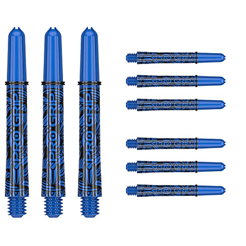 Target Darts 3 x Ink Design Blau Zwischenzeitlich Blau Pro Grip Dartschäfte -9 Insgesamt von Target Darts