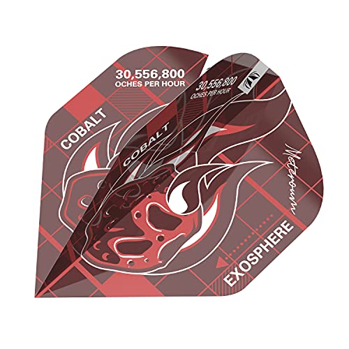 Target Darts - Blueprint Pro Ultra No.2 Dart Flights - Rot von Target Darts