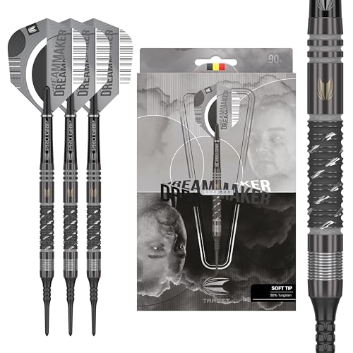 Target Darts Dimitri Van Den Bergh x Echo 90% Wolfram dartpfeile mit kunststoffspitze 20g – Soft Tip Dart Set, Player Edition Dimi Dart Set, Pixel Tip Darts Target Darts Dimitri Van Den Bergh x Echo 90% Wolfram dartpfeile mit kunststoffspitze 20g – Soft Tip Dart Set, Player Edition Dimi Dart Set, Pixel Tip Darts von Target Darts