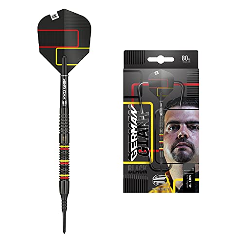 Target Darts - Gabriel Clemens Schwarze 80 80% Wolfram Softdarts-Set Dartpfeile (21 g) von Target Darts