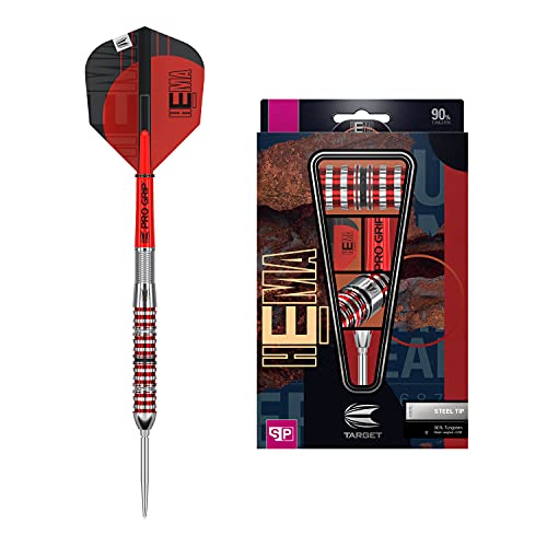 Target Darts - Hema 03 90% Wolfram Swiss Point Steeldarts-Set Dartpfeile (25 g) von Target Darts