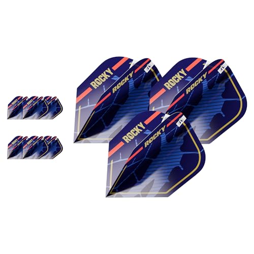 Target Darts Josh Rock Gen 1 Pro Ultra Dart Flights, 9er Pack - NO.6 Shape Flights | Profi Dart Zubehör, G1 Dart Flight Set, Multipack Flights Set Target Darts Josh Rock Gen 1 Pro Ultra Dart Flights, 9er Pack - NO.6 Shape Flights | Profi Dart Zubehör, G1 Dart Flight Set, Multipack Flights Set von Target Darts