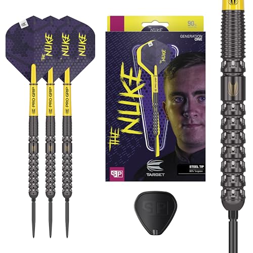 Target Darts Luke Littler G1 23G 90% Wolfram Swiss Point Steel Tip Dartpfeile Set Target Darts Luke Littler G1 23G 90% Wolfram Swiss Point Steel Tip Dartpfeile Set von Target Darts