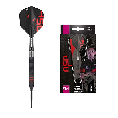 Target Darts Nathan Aspinall Die Asp Schwarz Dartpfeile Steeldarts 24G 80% Wolfram Schweizer Punkt Stahlspitze Darts Set Target Darts Nathan Aspinall Die Asp Schwarz Dartpfeile Steeldarts 24G 80% Wolfram Schweizer Punkt Stahlspitze Darts Set von Target Darts