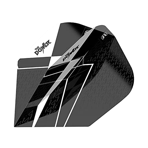 Target Darts - Phil Taylor Power 9-Five 8. Gen. Pro Ultra No.6 Dart Flights, Schwarz und Weiss Target Darts - Phil Taylor Power 9-Five 8. Gen. Pro Ultra No.6 Dart Flights, Schwarz und Weiss von Target Darts