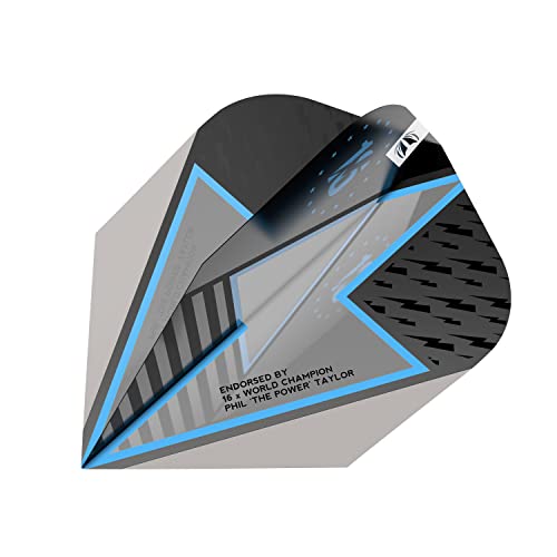 Target Darts Phil Taylor Power Series Schwarze No.6 Dart Flights Dartpfeil von Target Darts